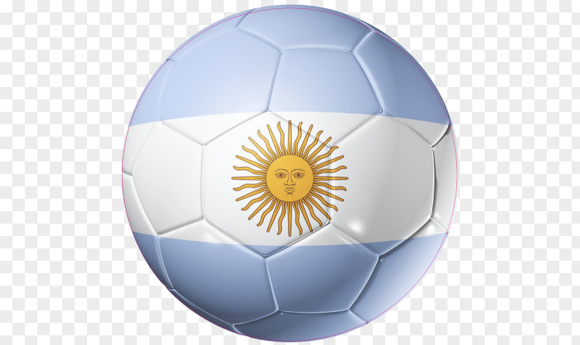 Ballon Foot Flag Of Argentina National Football Team 2014 FIFA World Cup PNG