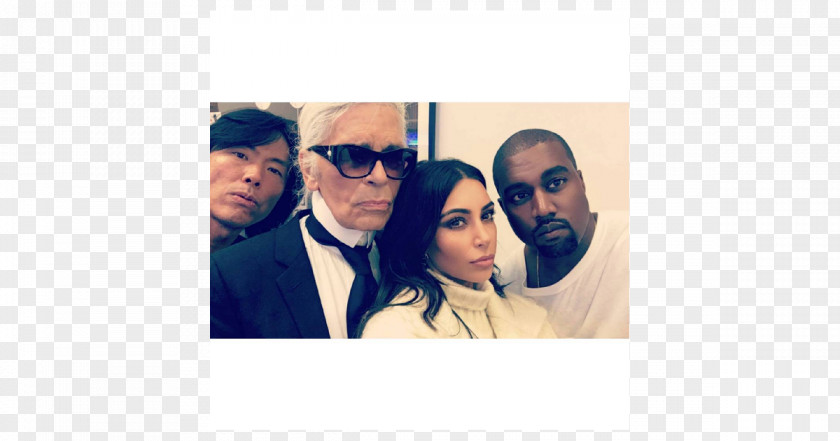 Kanye West Chanel Fashion Designer Calabasas Selfie PNG