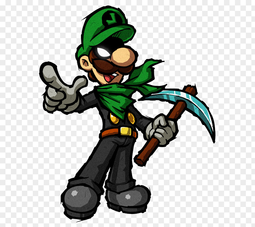 Mobile Legend Luigi Super Paper Mario Mr. L PNG
