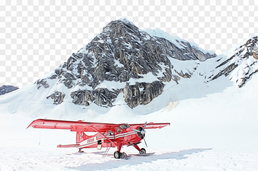 Mountain Range Propellerdriven Aircraft Airplane Light Vehicle Glacial Landform PNG