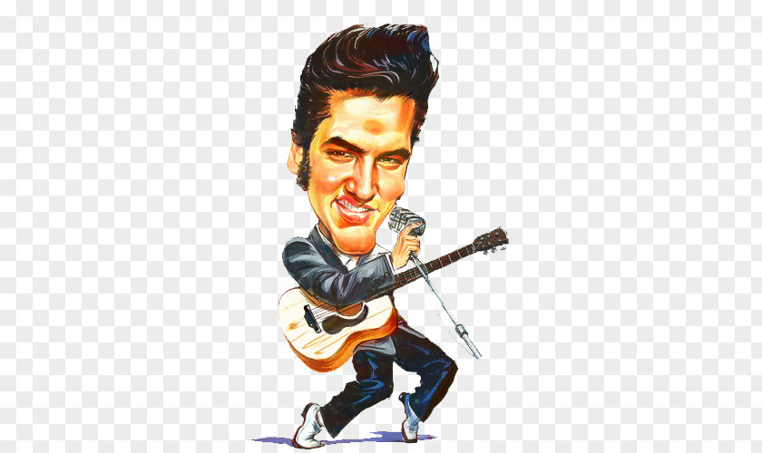 Plucked String Instruments Musical Instrument Elvis Presley Guitarist PNG