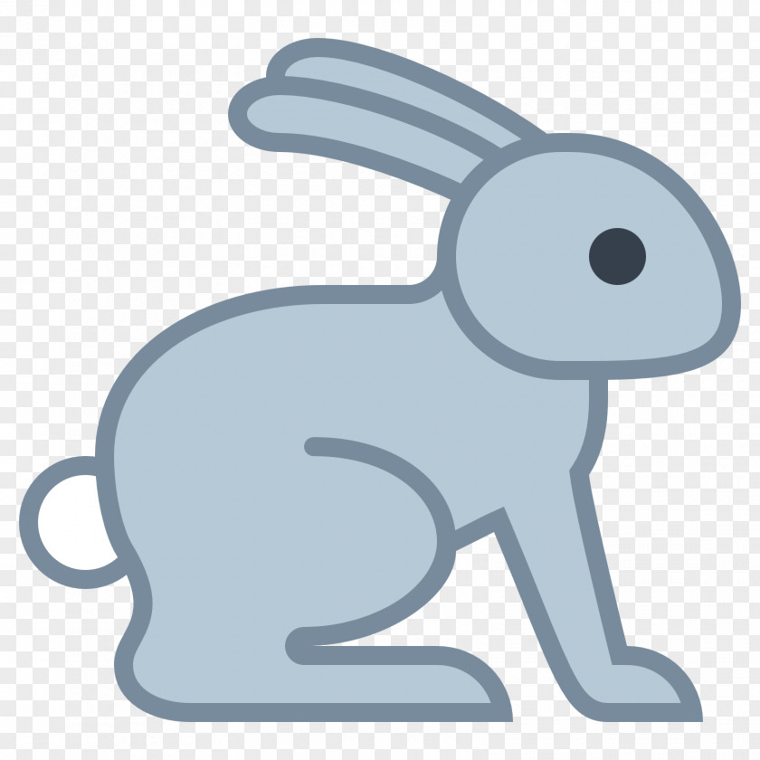 Rabbit Easter Bunny Running To The End Free Raising Rabbits Animals World PNG