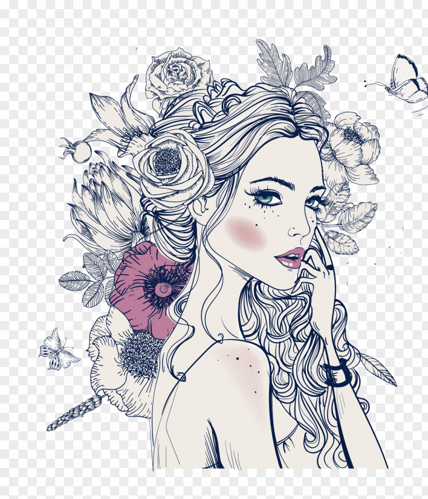 Vector Beautiful Pictures PNG