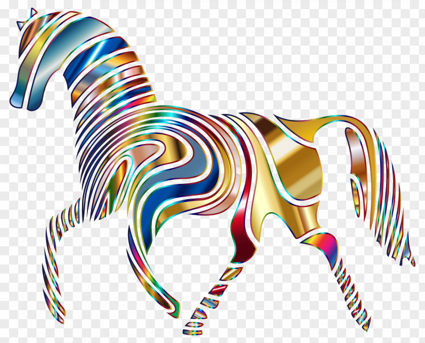 Abstrac Horse Equestrian Back Clip Art PNG