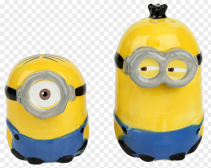 T-shirt Stuart The Minion Kevin Salt And Pepper Shakers ThinkWay Toys Minions Figure With Movement Wind Up 8 Cm PNG