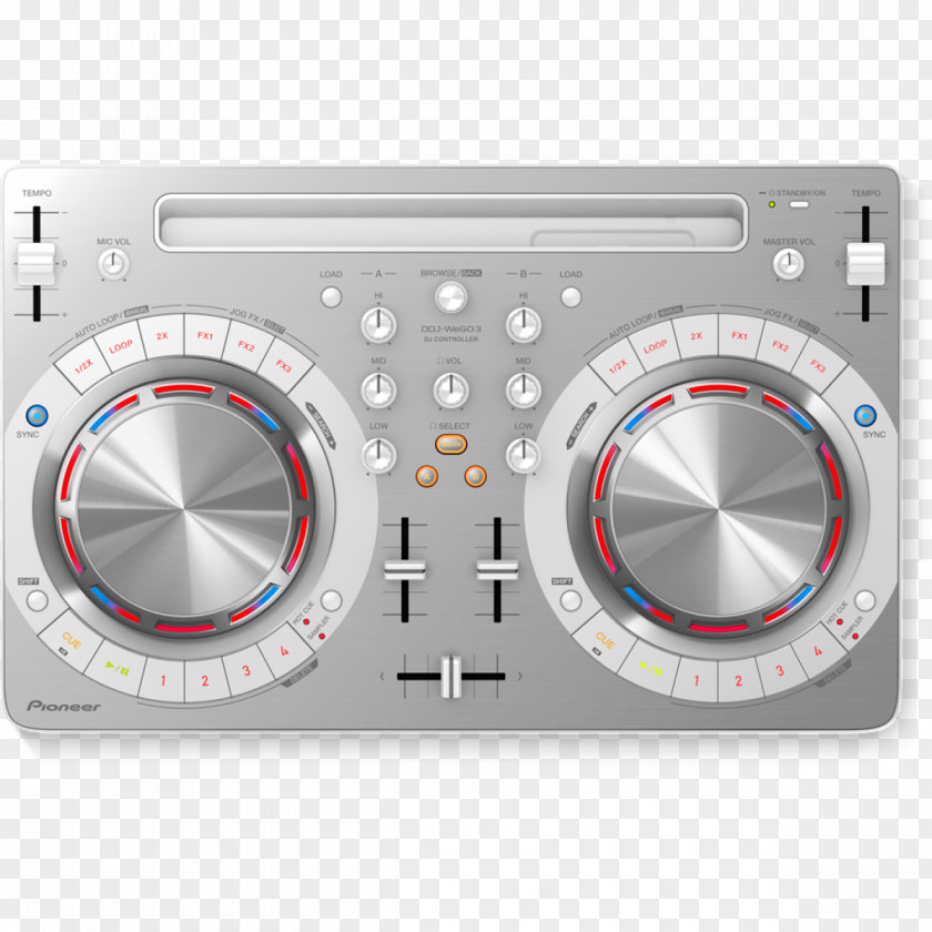 Disc Jockey DJ Controller Virtual Pioneer Djay PNG