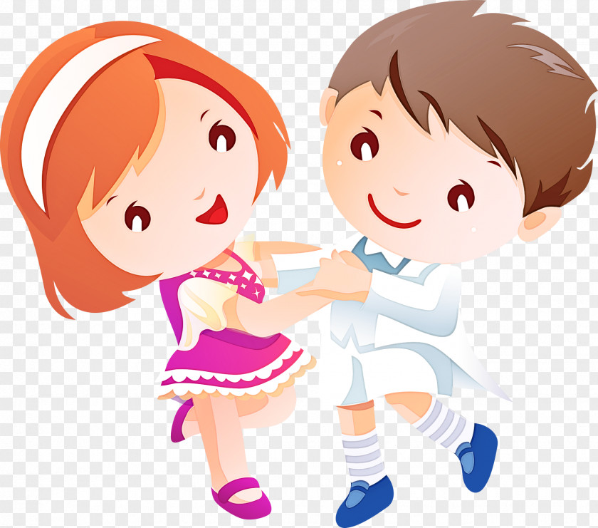 Happy Fun Cartoon Cheek Child PNG