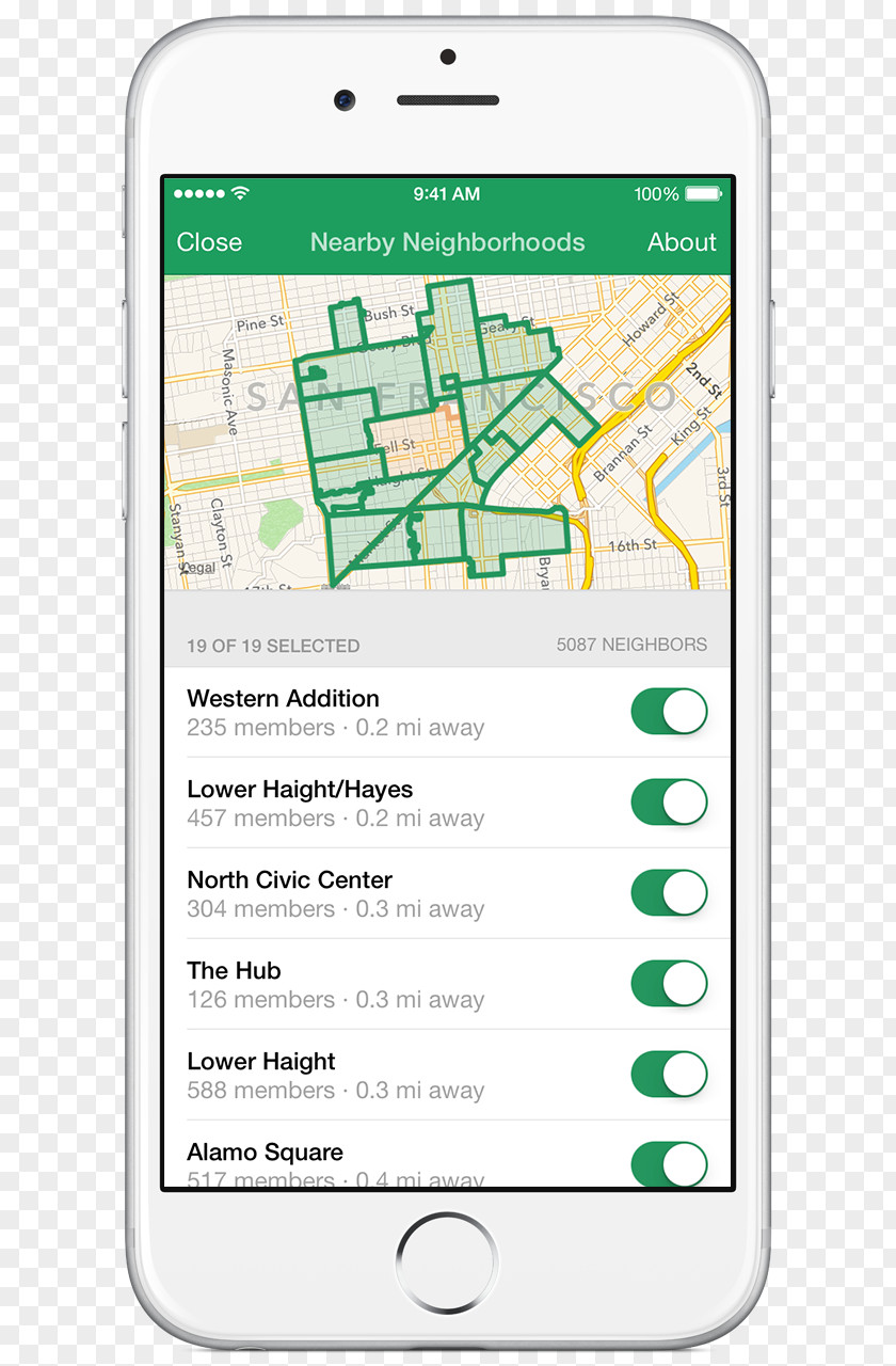 Phone Map Nextdoor PrepareAthon Social Network Mobile Phones PNG