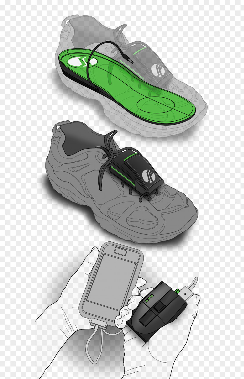 Sole Battery Charger Shoe Insert Footwear Walking PNG