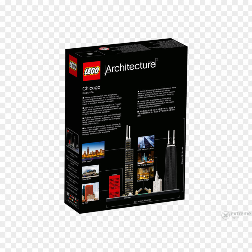 Building LEGO 21033 Architecture Chicago Lego The Store PNG