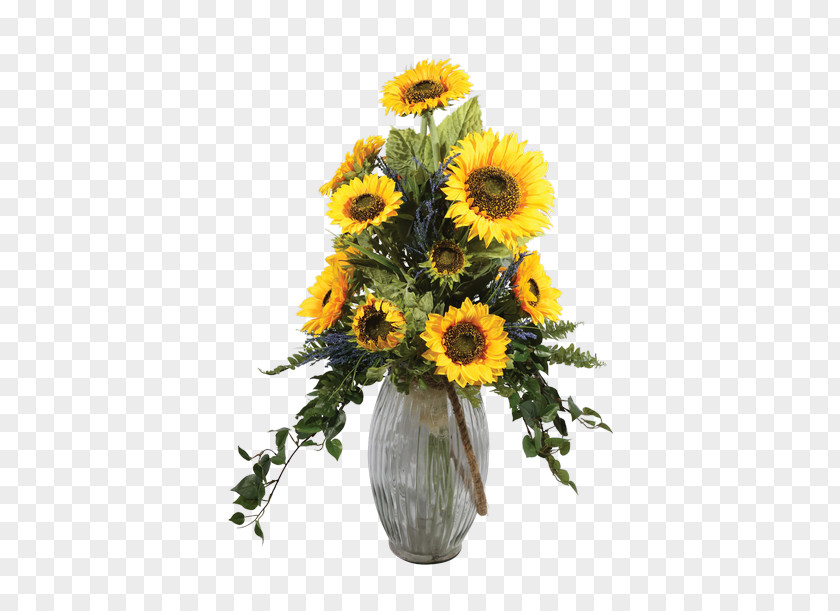 Flower Common Sunflower Cut Flowers Floral Design Artificial PNG
