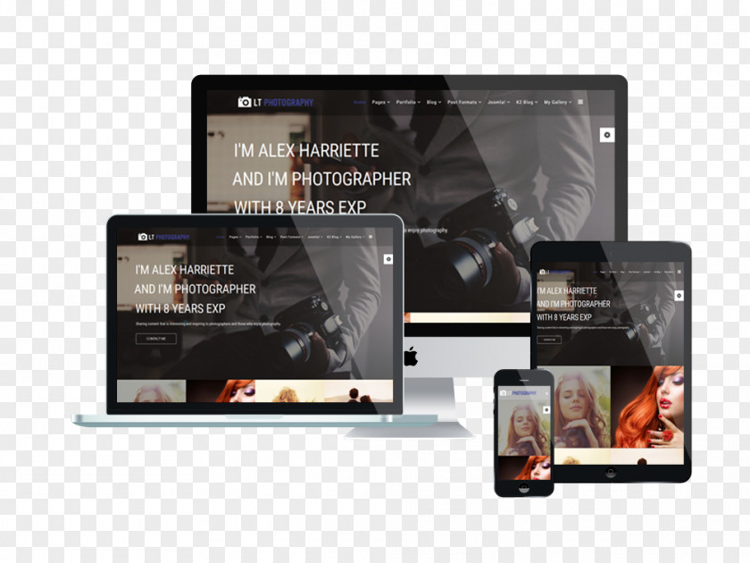 Joomla Template London Transport Museum Blog PNG