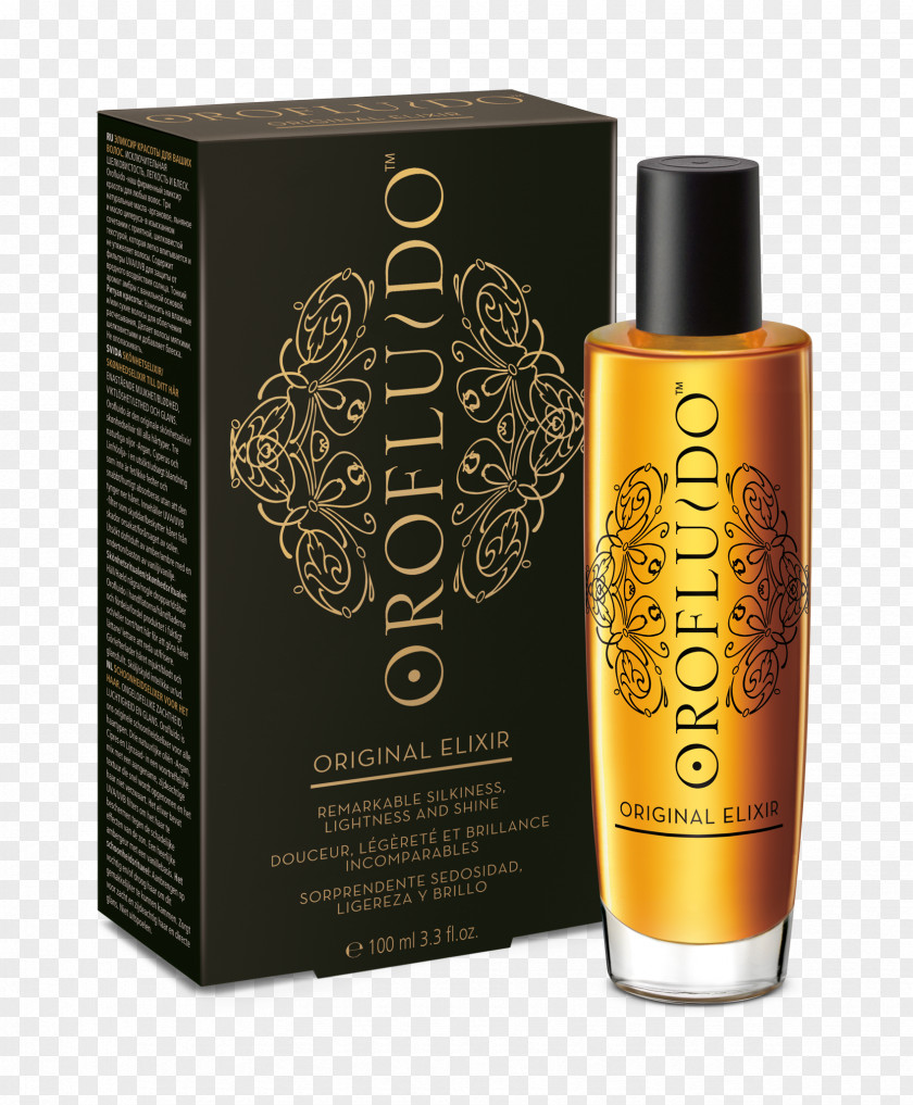 Oil Orofluido Beauty Elixir For Your Hair Care Conditioner Personal PNG