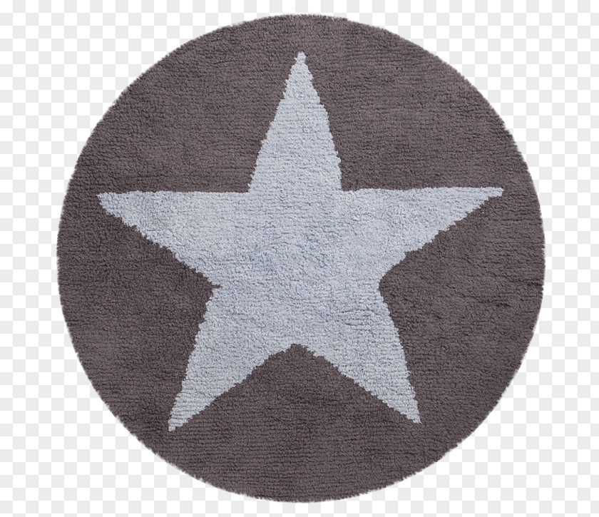 Reversible Star Round Washable Rug140cmBlue/Dark Grey Lorena Canals Blue / Dark Children's RugMachine Washable, Perfect For The NurseryHandmade From 100% Natural Cotton CanalsGeomeWashable Bathroom Carpet PNG
