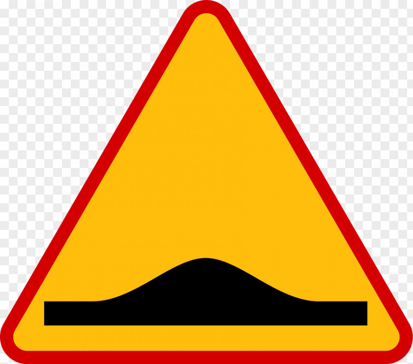 Suo Speed Bump Warning Sign Traffic Vienna Convention On Road PNG