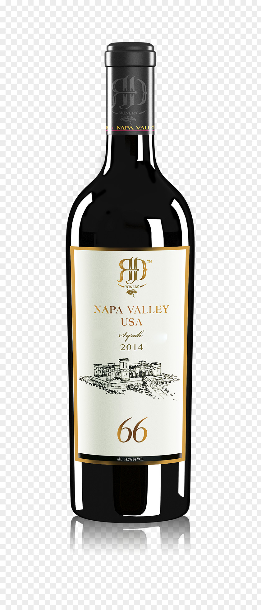 Wine Napa RD Winery Cabernet Sauvignon Merlot Liqueur PNG