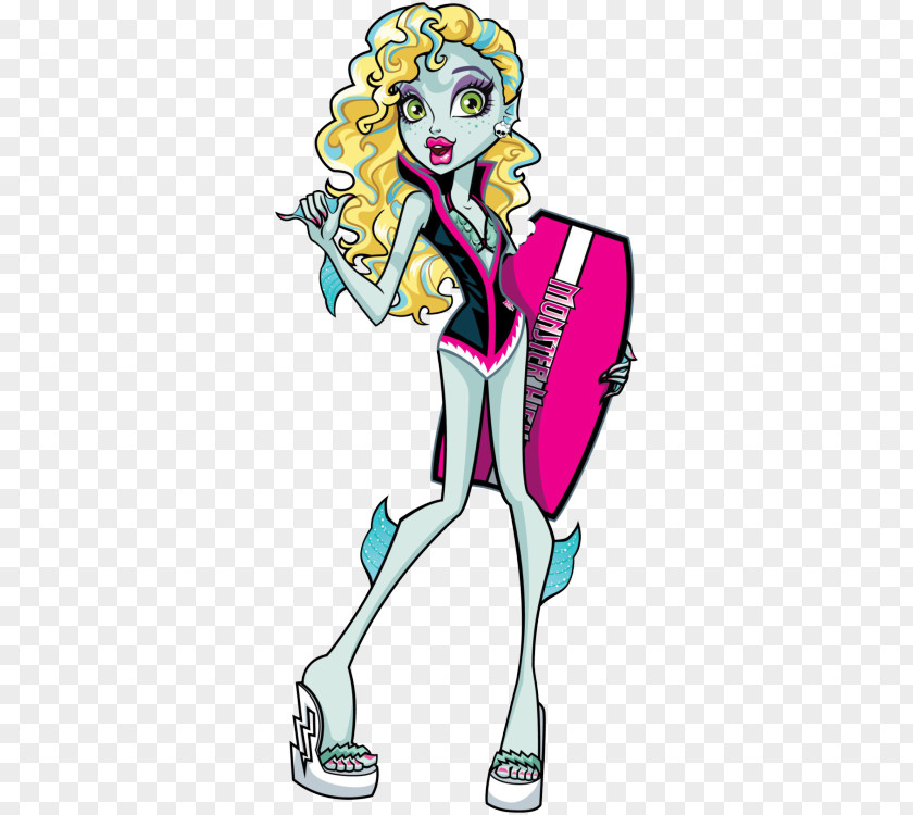 Doll Frankie Stein Monster High Lagoona Blue Toy PNG