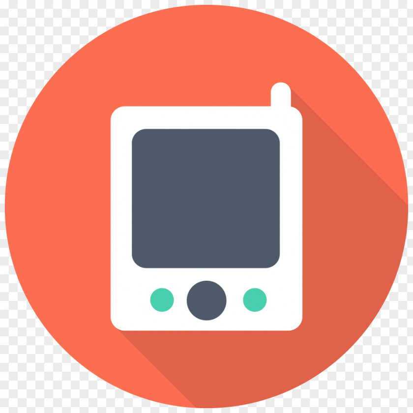 Flat Icon Pager PNG