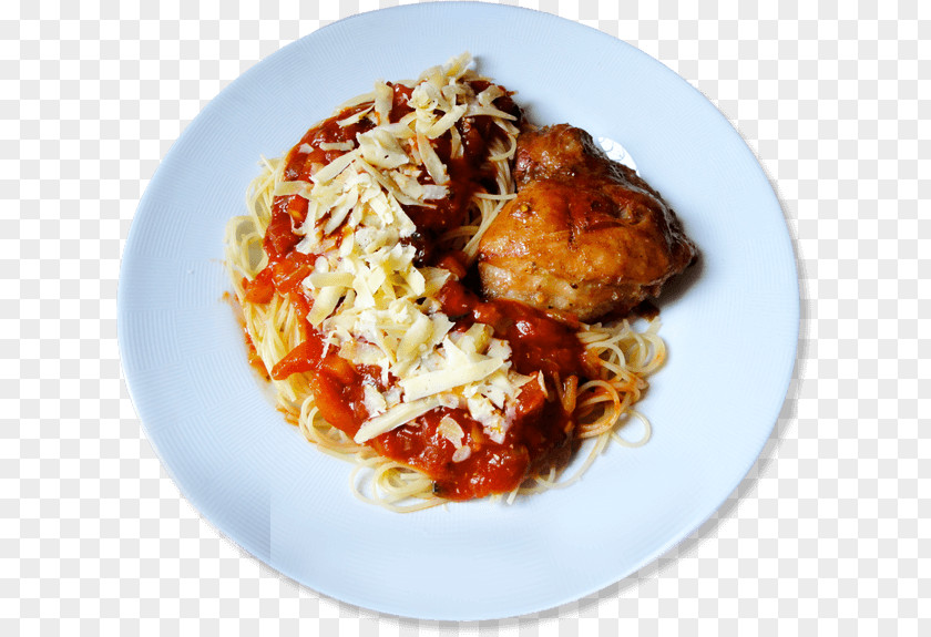 Frango Spaghetti Alla Puttanesca Food Parmigiana Recipe Capellini PNG