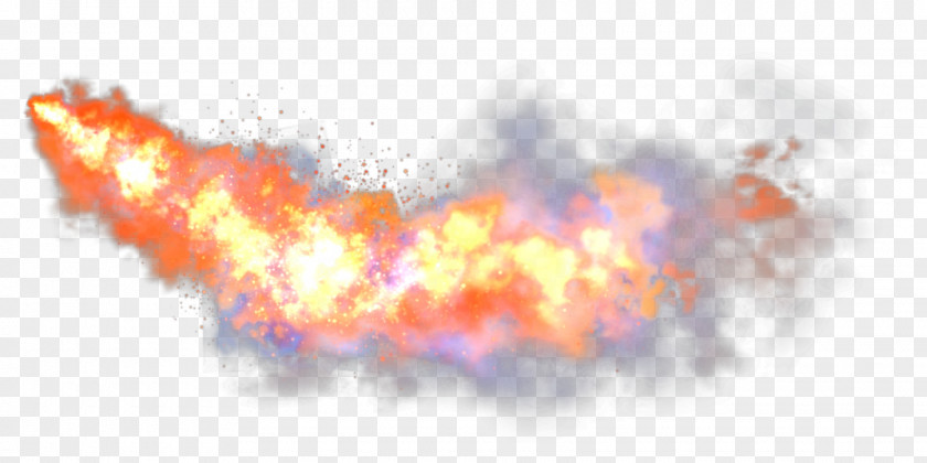 Jet Flame Combustion Heat PNG