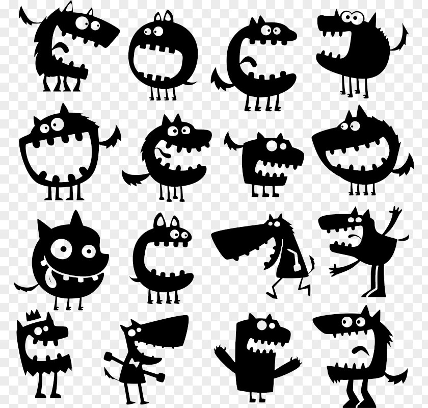 Little Monster Vector Graphics Royalty-free Drawing Illustration Cartoon PNG