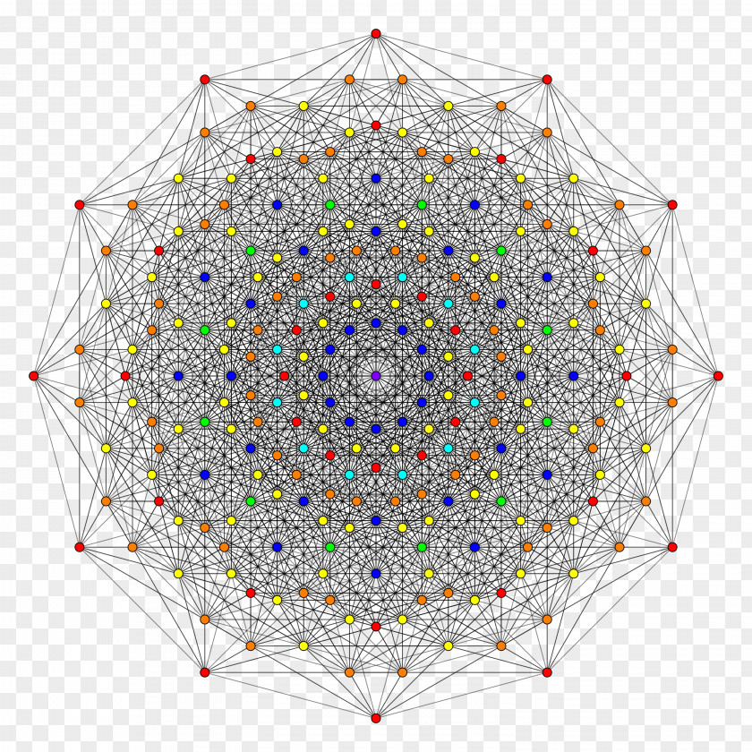 Polytope Mandala Royalty-free PNG