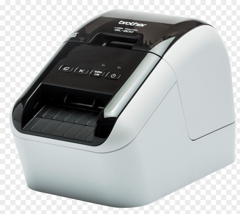 Printer Label Brother QL-800 Printing PNG