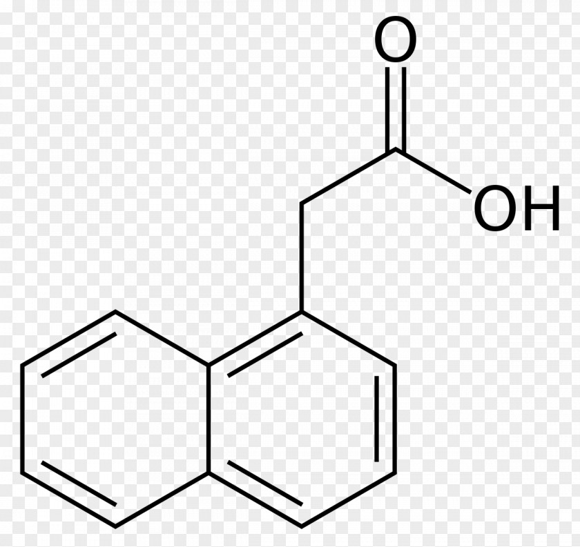 1-Naphthaleneacetic Acid Structural Formula Mandelic PNG