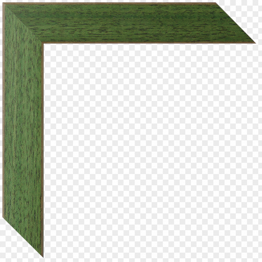 All Solid Wood Frame Rectangle Green Plywood PNG
