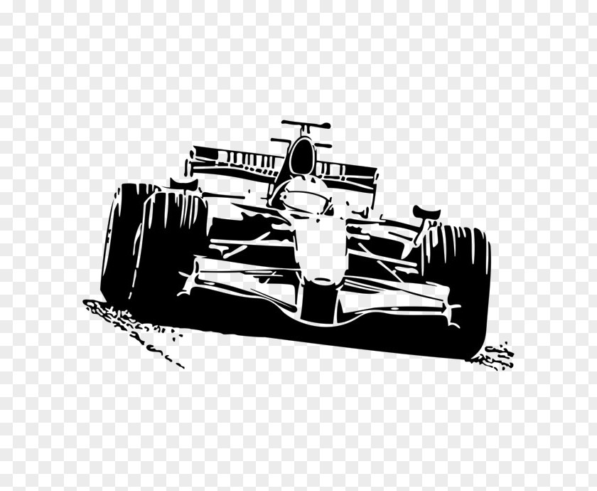 Formula 1 Wall Decal Auto Racing Sticker PNG