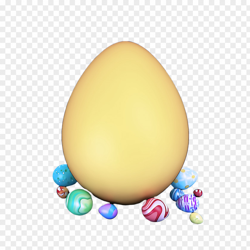 Oval Egg Shaker Easter PNG