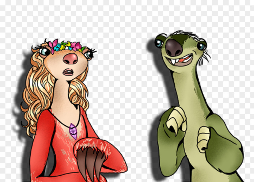 Sloths Vector Sid Sloth Scrat Drawing Ice Age PNG
