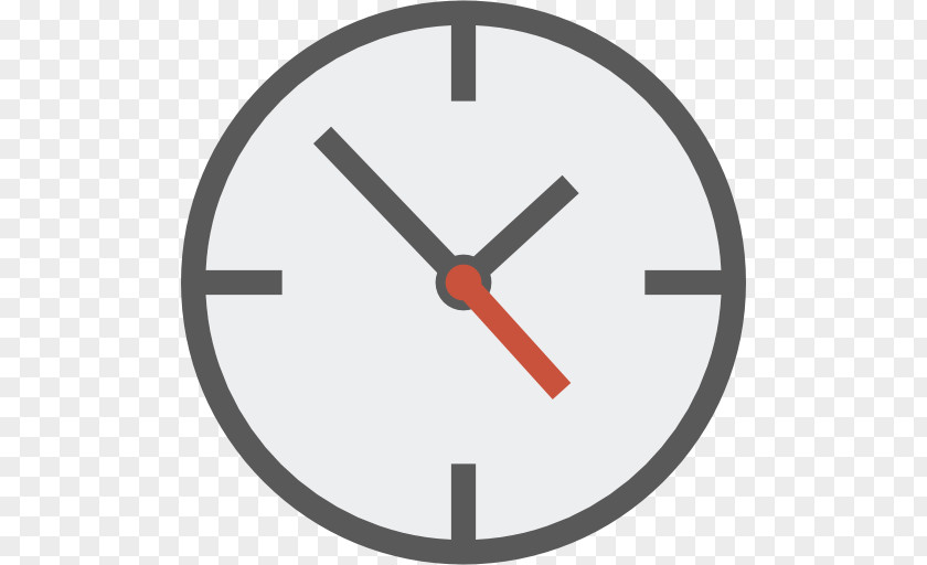 Time Icon White PNG