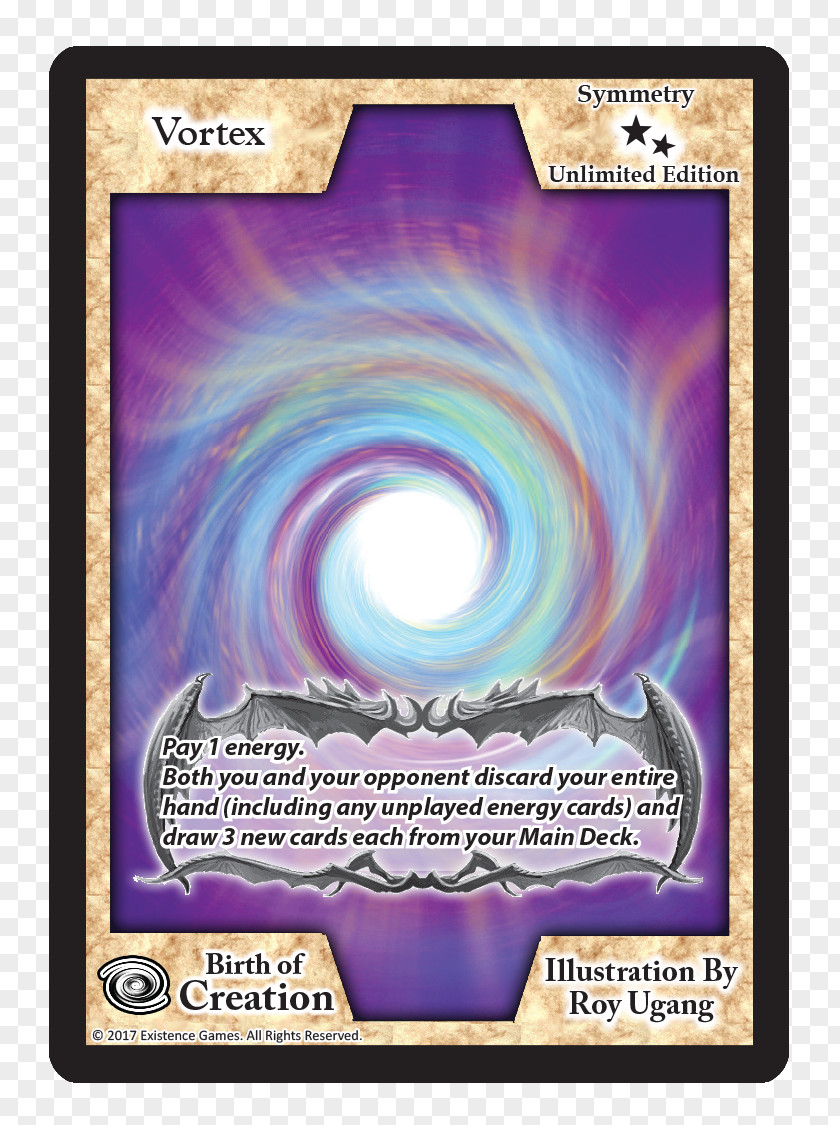 Vortex Playing Card Collectible Game Collectable Trading Cards PNG