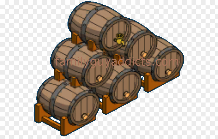 Wine Cask Barrel Cylinder PNG
