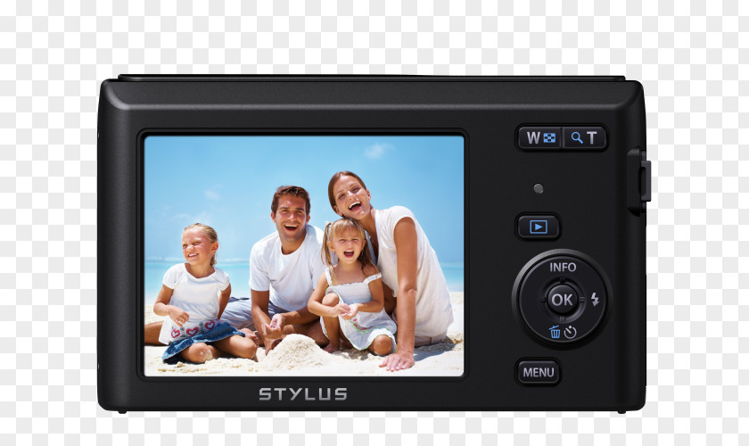 Camera Point-and-shoot Olympus Stylus Smart VG-180 Megapixel PNG