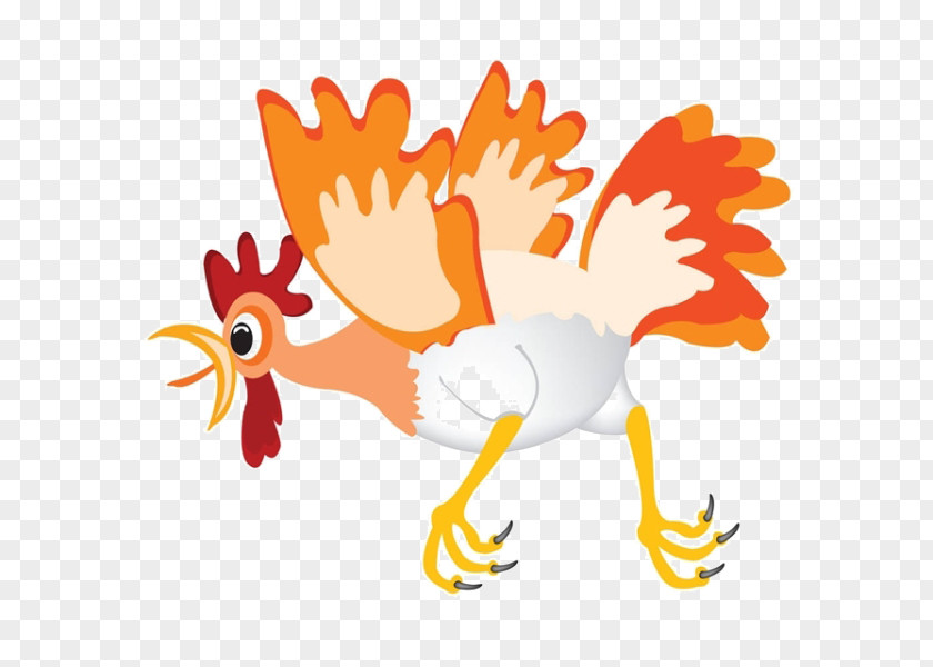 Cartoon Flying Chickens Chicken Drawing PNG