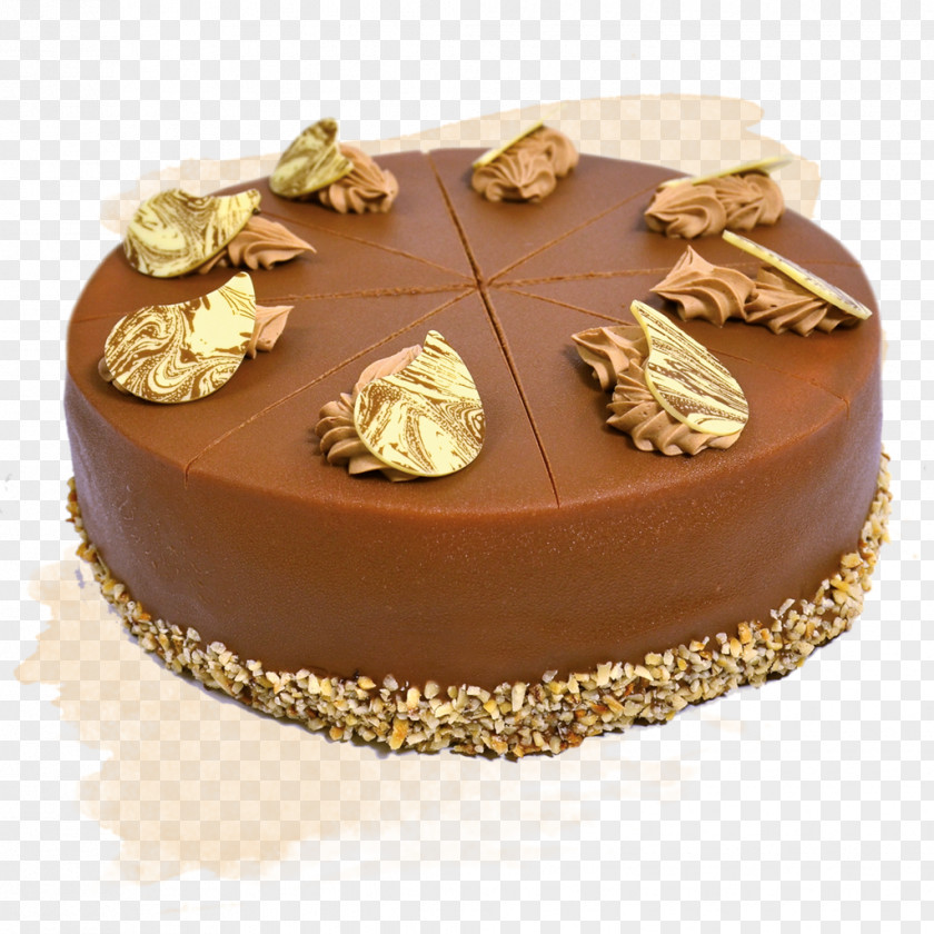 Chocolate Cake Sachertorte Ganache Prinzregententorte PNG