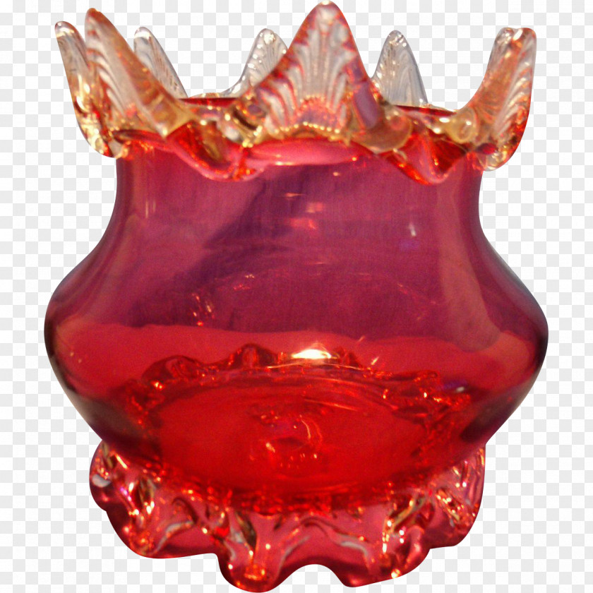 Cranberry Vase PNG