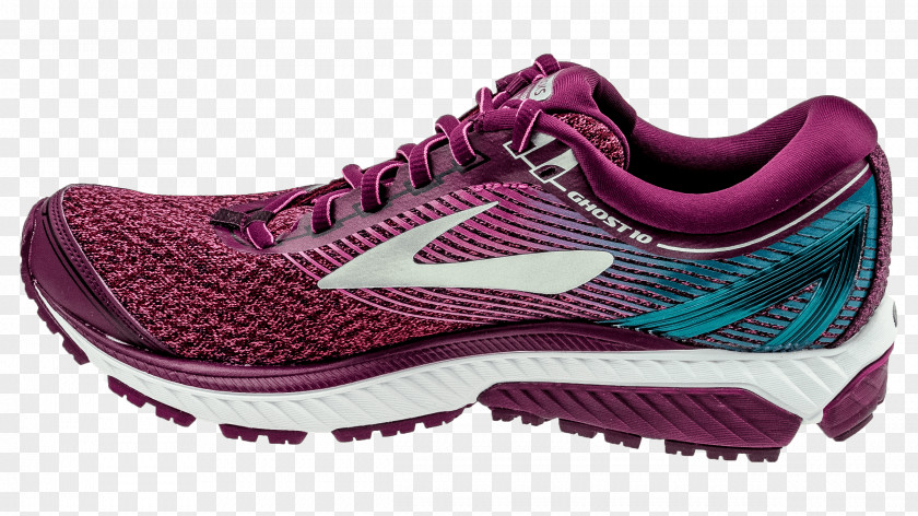 Female Sport Brooks Sports Sneakers Shoe Running Teal PNG