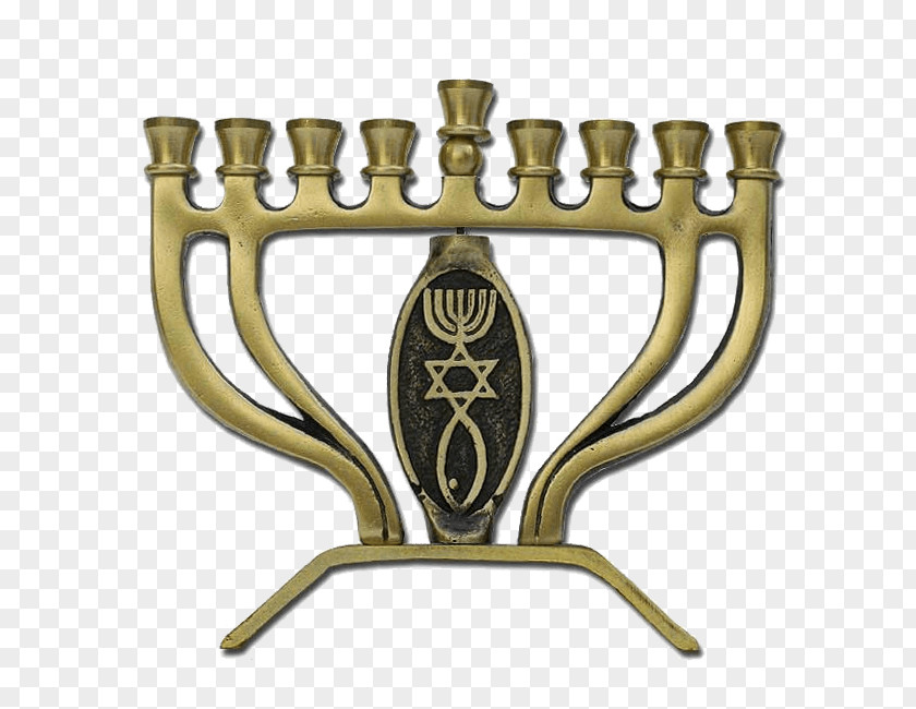 Menorah Hanukkah Messianic Judaism Jewish People Ceremonial Art PNG