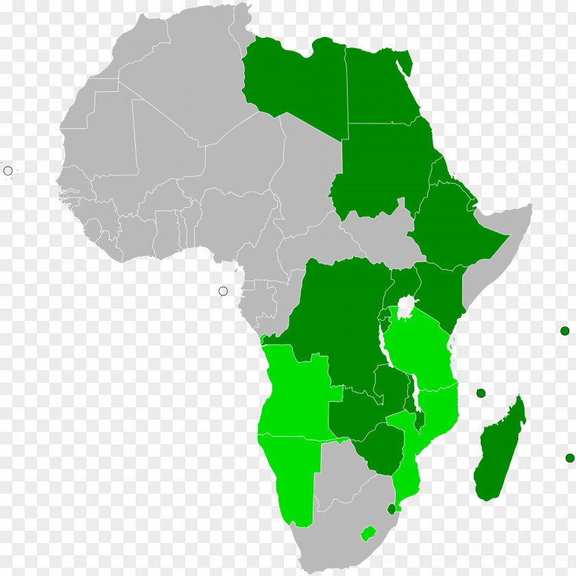 South Sudan Member States Of The African Union Common Market For Eastern And Southern Africa PNG