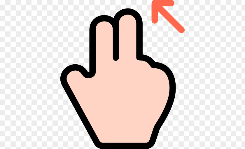 Swipe Finger Gesture PNG