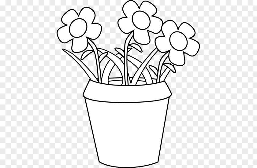 White Pot Cliparts Flowerpot Houseplant Clip Art PNG