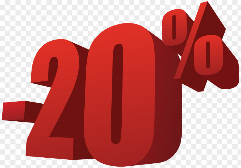 20% Off Sale Transparent Image PNG