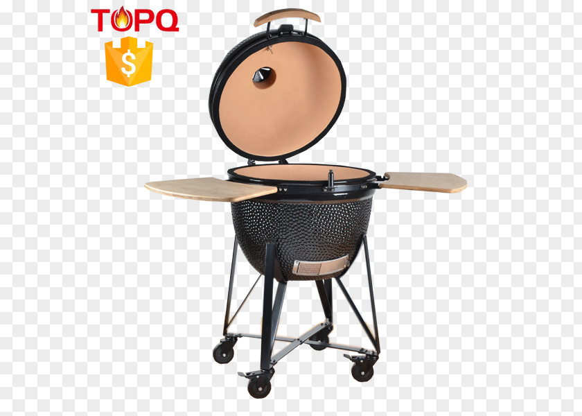 Bbq Grill Barbecue Kamado Ceramic Big Green Egg PNG