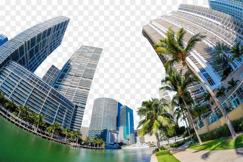 Dubai Landscape Greater Downtown Miami Art Architecture Building PNG