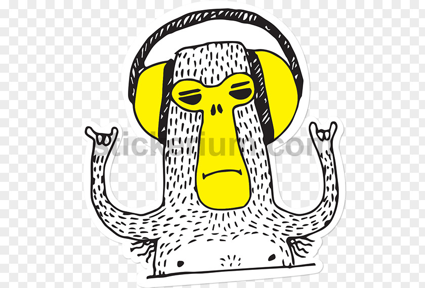 Papercut Monkeys Sticker Telegram Clip Art Text Emoji PNG