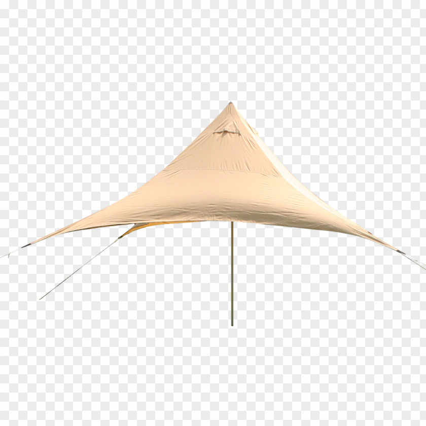 Triangle Tent Beige PNG