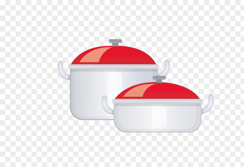 Vector Kitchen Pot Cartoon PNG